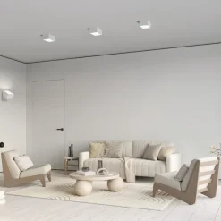 Plafoniere Moderne-Sforzin Illuminazione Plafoniera nasso quadrata per cucina design minimal