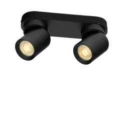 Plafoniere Moderne-Selezionato da Mazzolaluce Plafoniera nera da soffitto per cucina con faretti