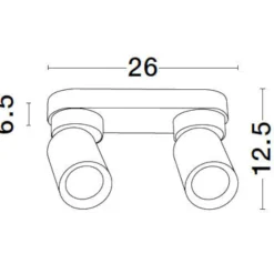 Plafoniere Moderne-Selezionato da Mazzolaluce Plafoniera nera da soffitto per cucina con faretti