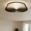 Plafoniere Moderne-Selezionato da Mazzolaluce Plafoniera nera moderna led dimmerabile con telecomando app