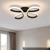 Plafoniere Moderne-Selezionato da Mazzolaluce Plafoniera nera moderna led 22w 3000k dimmerabile