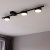 Plafoniere Moderne-Selezionato da Mazzolaluce Plafoniera nera per cucina moderna design luminosa