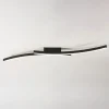 Plafoniere Moderne-Vivida International Plafoniera nera vivida hyperbola led 40w 3000k 4000k moderna