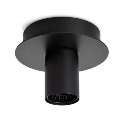 Plafoniere Moderne-Perenz Illuminazione Plafoniera nero rosone da cucina moderna