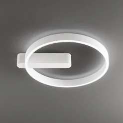 Plafoniere Moderne-Perenz Illuminazione Plafoniera off bianca design moderna led cct perenz
