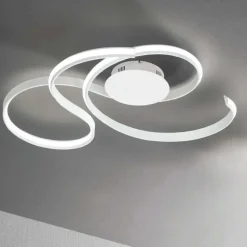 Plafoniere Moderne-Ondaluce Plafoniera pl pc twist bianca led 41w 3000k