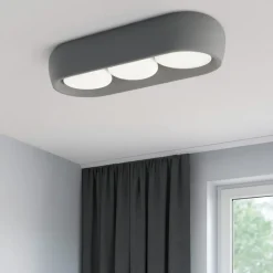 Plafoniere Moderne-Sforzin Illuminazione Plafoniera ovale da cucina sforzin mysia