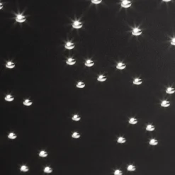 Plafoniere Moderne-Selezionato da Mazzolaluce Plafoniera pannello led cielo stellato nero 30x30