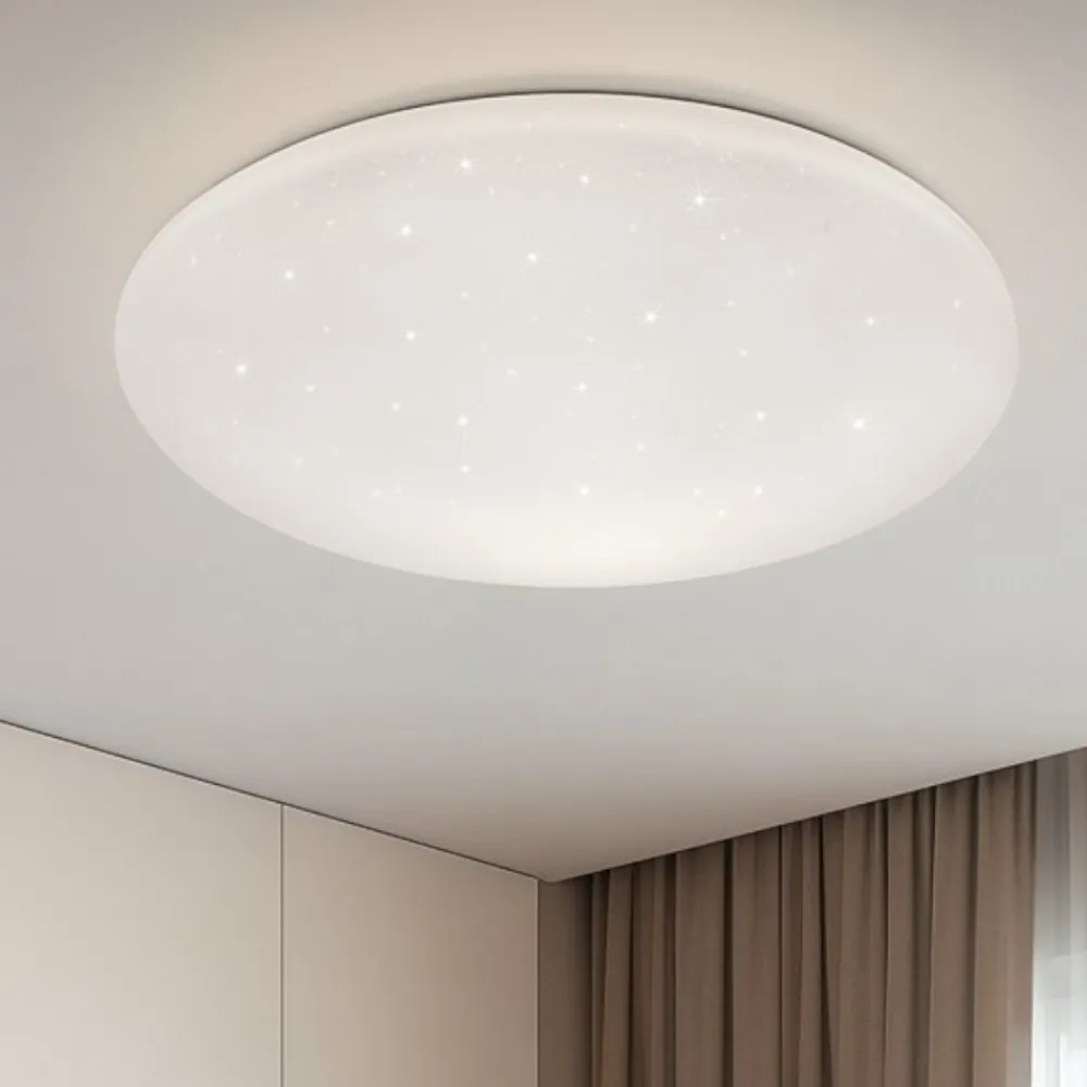 Plafoniere Moderne-Selezionato da Mazzolaluce Plafoniera per camera da letto moderna stellare led da 3000k a 5500k