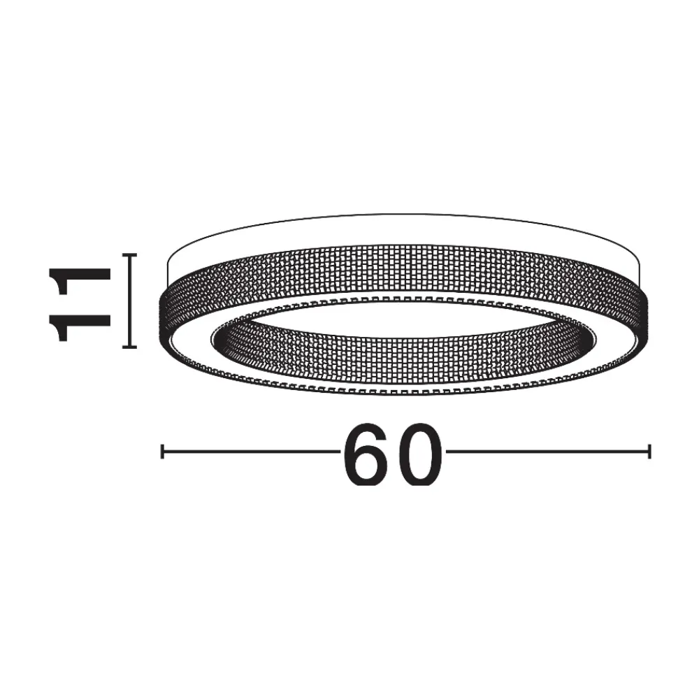 Plafoniere Moderne-Selezionato da Mazzolaluce Plafoniera per camera da letto anello elegante oro effetto cristallo led 70w 3000k