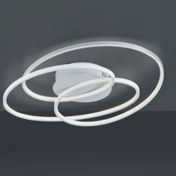 Plafoniere Moderne-Selezionato da Mazzolaluce Plafoniera per camera da letto moderna led 3000k dimmerabile bianca