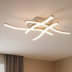 Plafoniere Moderne-Selezionato da Mazzolaluce Plafoniera per camera da letto led 20w 4000k moderna