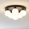 Plafoniere Moderne-Selezionato da Mazzolaluce Plafoniera per camera da letto moderna nera