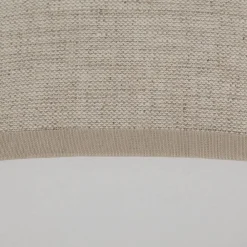 Plafoniere Moderne-Selezionato da Mazzolaluce Plafoniera per cameretta nuvola di tessuto lino beige 63 cm