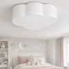 Plafoniere Moderne-Selezionato da Mazzolaluce Plafoniera per camerette nuvola bianca di tessuto 43 cm