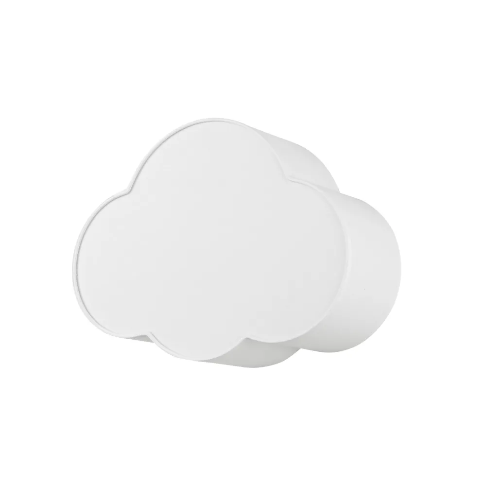 Plafoniere Moderne-Selezionato da Mazzolaluce Plafoniera per camerette nuvola bianca di tessuto 43 cm