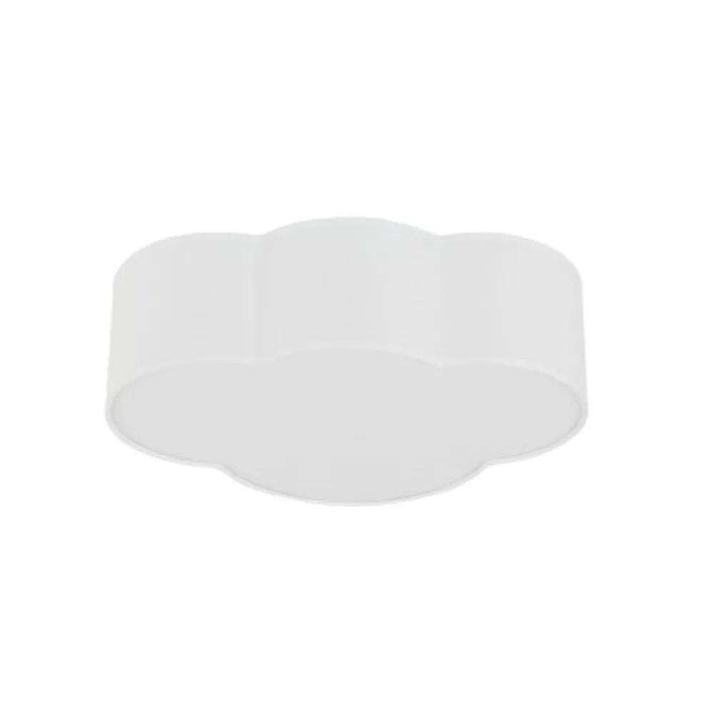 Plafoniere Moderne-Selezionato da Mazzolaluce Plafoniera per camerette nuvola bianca di tessuto 43 cm