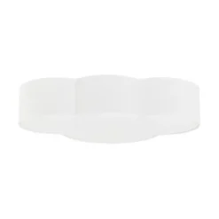 Plafoniere Moderne-Selezionato da Mazzolaluce Plafoniera per camerette nuvola bianca in tessuto 63 cm moderna