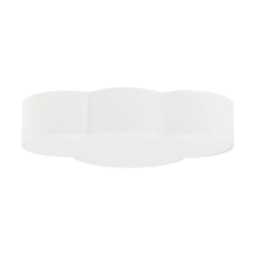 Plafoniere Moderne-Selezionato da Mazzolaluce Plafoniera per camerette nuvola bianca in tessuto 63 cm moderna