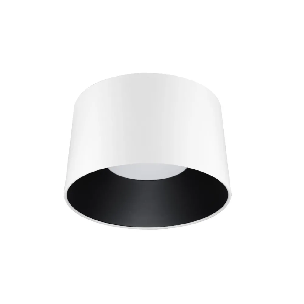 Plafoniere Moderne-Selezionato da Mazzolaluce Plafoniera per cucina bianca nera led 3000k
