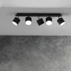Plafoniere Moderne-Selezionato da Mazzolaluce Plafoniera per cucina con faretti orientabili da soffitto fp