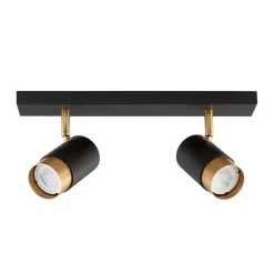 Plafoniere Moderne-Selezionato da Mazzolaluce Plafoniera per cucina con 2 faretti orientabili