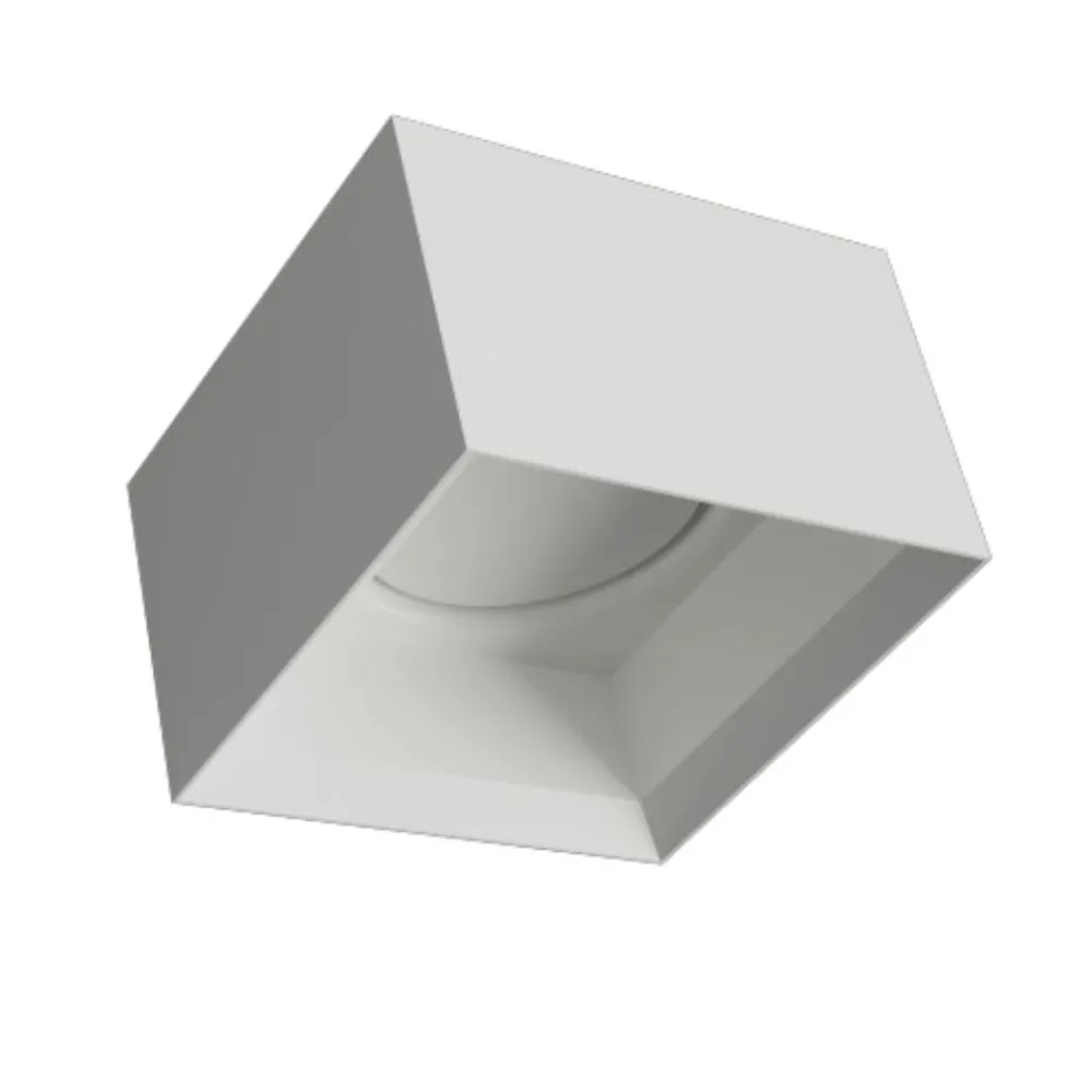 Plafoniere Moderne-Selezionato da Mazzolaluce Plafoniera per cucina di gesso ceramico bianco moderna fp