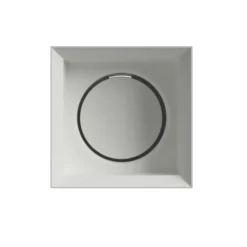Plafoniere Moderne-Selezionato da Mazzolaluce Plafoniera per cucina di gesso ceramico bianco moderna fp