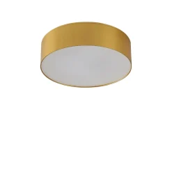 Plafoniere Moderne-Selezionato da Mazzolaluce Plafoniera per cucina led 4000k 8cm oro rotonda