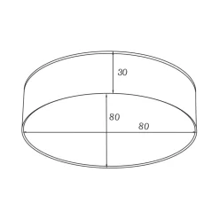 Plafoniere Moderne-Selezionato da Mazzolaluce Plafoniera per cucina led 4000k 8cm oro rotonda