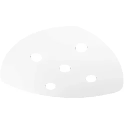 Plafoniere Moderne-Top Light Plafoniera per cucina moderna bianca shape toplight