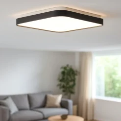 Plafoniere Moderne-Selezionato da Mazzolaluce Plafoniera per cucina quadrata moderna led 3000k
