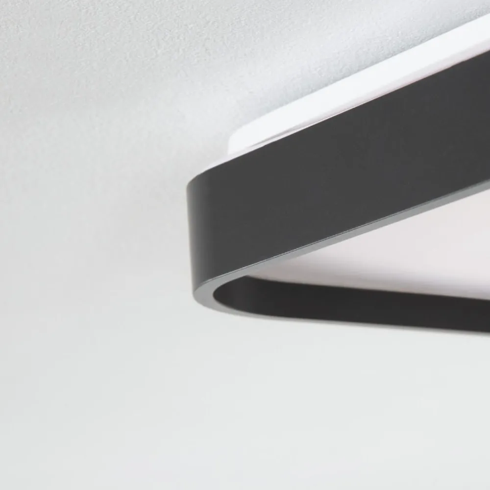 Plafoniere Moderne-Selezionato da Mazzolaluce Plafoniera per cucina quadrata moderna led 3000k