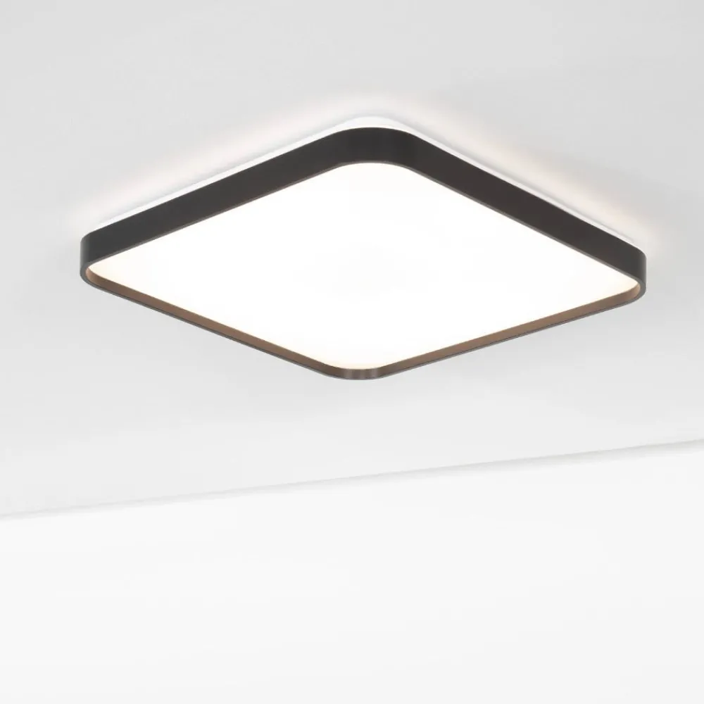 Plafoniere Moderne-Selezionato da Mazzolaluce Plafoniera per cucina quadrata moderna led 3000k