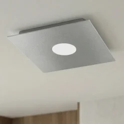 Plafoniere Moderne-Top Light Plafoniera per cucina quadrata grigio moderna area