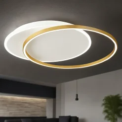 Plafoniere Moderne-Perenz Illuminazione Plafoniera perenz orbit led 60w 3000k per soggiorno moderno