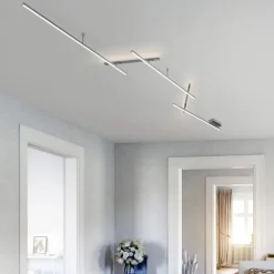 Plafoniere Moderne-Selezionato da Mazzolaluce Plafoniera per soggiorno moderno led 3000k dimmerabile