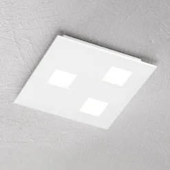 Plafoniere Moderne-Perenz Illuminazione Plafoniera pixel bianca quadrata moderna per cucina