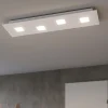 Plafoniere Moderne-Perenz Illuminazione Plafoniera pixel rettangolare bianca