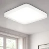Plafoniere Moderne-Selezionato da Mazzolaluce Plafoniera quadrata bianca led 30w 3000k per ufficio