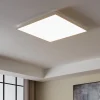 Plafoniere Moderne-Eglo Plafoniera quadrata bianca led dimmerabile 32w controllo remoto app herrora