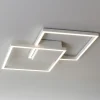 Plafoniere Moderne-Selezionato da Mazzolaluce Plafoniera quadrata led 3000k 25w per cucina moderna bianca