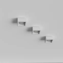 Plafoniere Moderne-Selezionato da Mazzolaluce Plafoniera quadrata per cucina in gesso ceramico