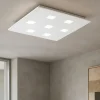 Plafoniere Moderne-Perenz Illuminazione Plafoniera quadrata pixel per soggiorno moderno