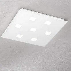 Plafoniere Moderne-Perenz Illuminazione Plafoniera quadrata pixel per soggiorno moderno