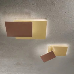 Plafoniere Moderne-Perenz Illuminazione Plafoniera quadrati led 35w 3000k moderna post