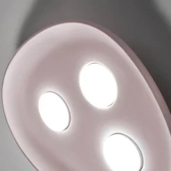 Plafoniere Moderne-Vivida International Plafoniera reloaux rosa ceramica ovale