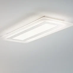 Plafoniere Moderne-Perenz Illuminazione Plafoniera rettangolare moderna per soggiorno led cct perenz bend