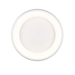 Plafoniere Moderne-Selezionato da Mazzolaluce Plafoniera rotonda bianca moderna 46cm led 29w 2300k 3000k 4000k