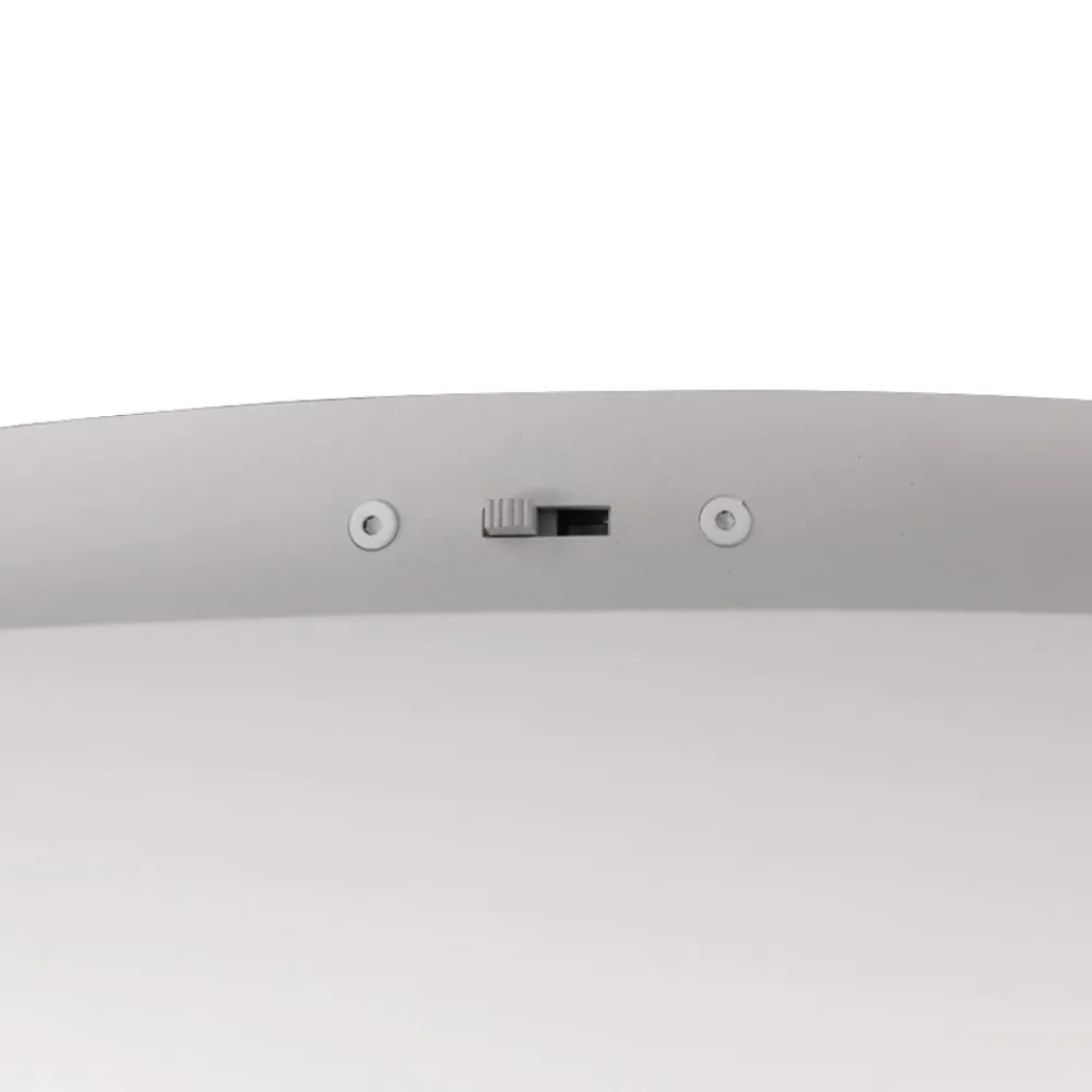 Plafoniere Moderne-Selezionato da Mazzolaluce Plafoniera rotonda bianca moderna 46cm led 29w 2300k 3000k 4000k